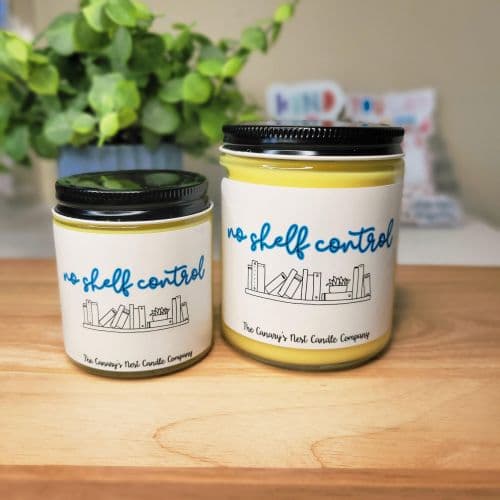 no shelf control Soy Candle [Size: 8oz.] book cover