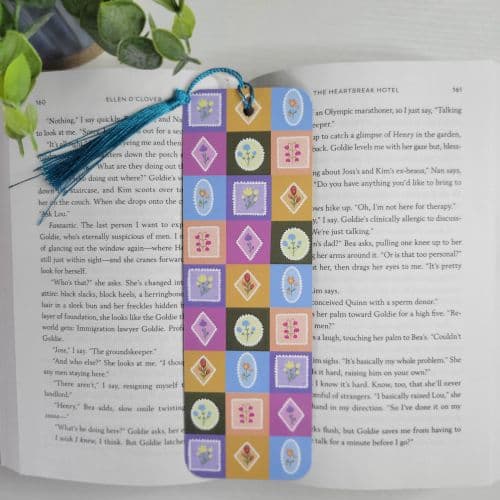 Floral Patchwork Bookmark book cover